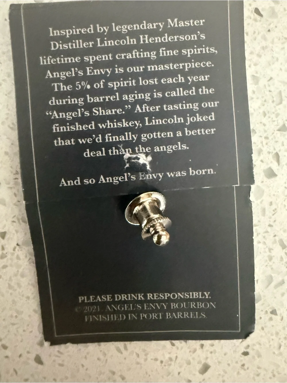 Angels Envy stylish gold